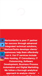 Mobile Screenshot of horizontechs.com